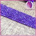 Amethyst bead,3 mm amethyst round facted loose beads